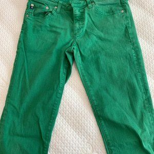 AG green Jeans(slim leg ankle) 29R